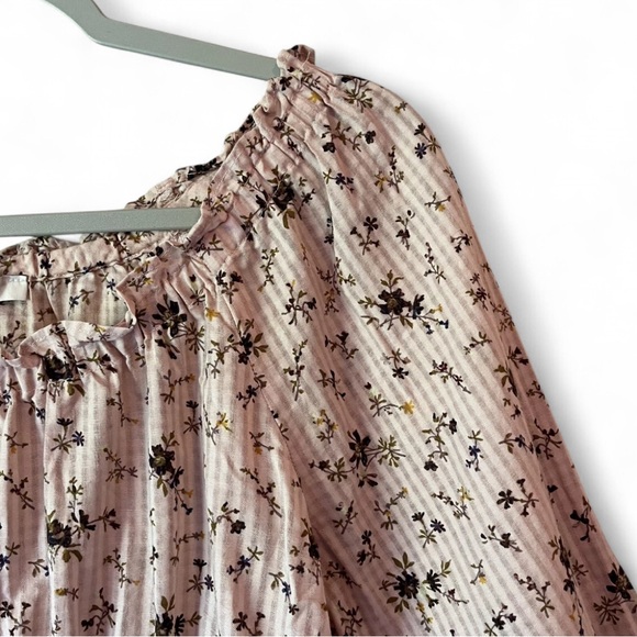 Madewell Sophia Bouquet Floral 100% Cotton Top Size Small - Picture 6 of 7